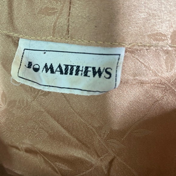 Vintage Bronze Floral Jo Matthew’s Top - Picture 2 of 4